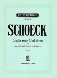 Lieder op. 24a - Othmar Schoeck