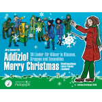Addizio!  Merry Christmas - Direktionsstimme mit Lehrer-Klavier und Leadsheet - Jörg Sommerfeld