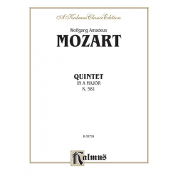 Quintet* K, 581 - Wolfgang Amadeus Mozart