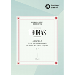 Messe in A op. 1 - Kurt Thomas