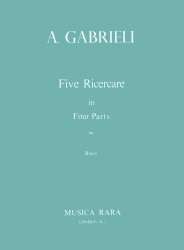 5 Ricercare a 4 - Andrea Gabrieli