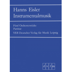 5 Orchesterstücke - Hanns Eisler