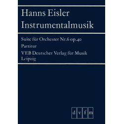 Suite für Orchester Nr. 6 op. 40 - Hanns Eisler
