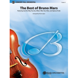 The Best Of Bruno Mars (f/o) - Bruno Mars / Arr. Victor López