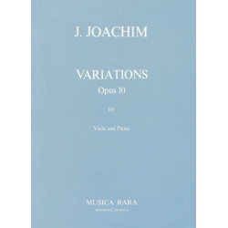 Variationen op. 10 - Joseph Joachim