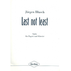 Last but not least für Fagott und Klavier - Jürgen Blusch