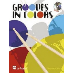 Grooves in colors (+2CD's) für Schlagzeug - Thomas Calis