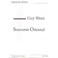 SOUVENIR ORIENTAL FUER GITARRE - Guy Bitan