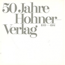 50 Jahre Hohner Verlag 1931-1981
