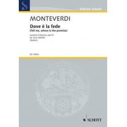 DOVE DE LA FETE : FROM - Claudio Monteverdi