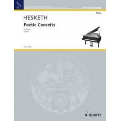 ED13185 Poetic Conceits für Klavier - Kenneth Hesketh