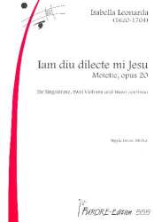 Iam diu dilecte mi Jesu op.20 Motette - Isabella Leonarda