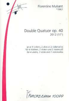 Double quatuor op.40 pour 4 violons,