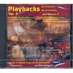 Playbacks for Drummer vol.9 CD - Stefan Berker