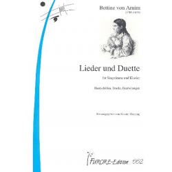 Lieder und Duette - Bettina von Arnim