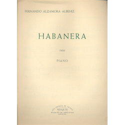 Habanera - Fernando Alzamora Albéniz