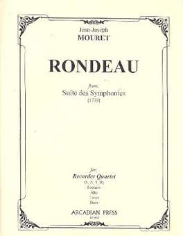Rondeau for 4 recorders (SATB)