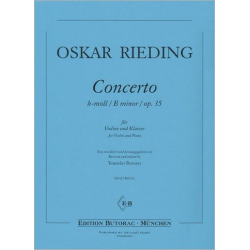 Konzert h-Moll op.35 - Oskar Rieding