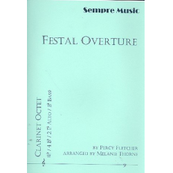 Festal Overture for 8 clarinets - Percy E. Fletcher