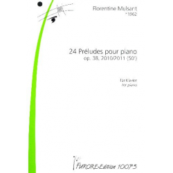 24 Préludes op.38 - Florentine Mulsant