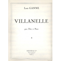 Villanelle pour flûte et piano - Louis Ganne