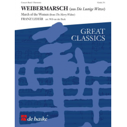 Weibermarsch - Franz Lehár / Arr. Wil van der Beek
