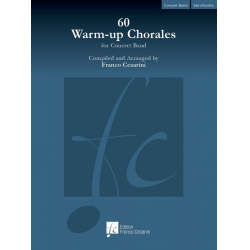 60 Warm-up Chorales for Concert Band - Franco Cesarini / Arr. Franco Cesarini