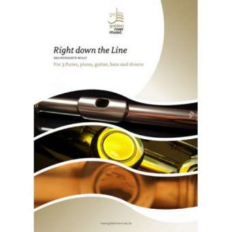 Right down the line (3 Flöten und Klavier)