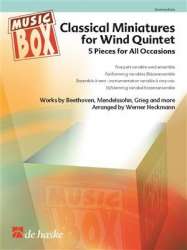 Classical Miniatures for Wind Quintet - 5 Pieces for All Occasions - Diverse / Arr. Werner Heckmann