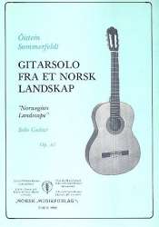 Fra et norsk landskap op.61 for guitar - Öistein Sommerfeldt