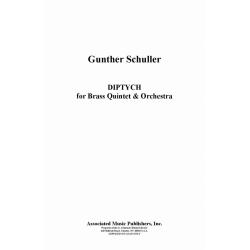 Diptych for Brass Quintet and Concert Band - Gunther Schuller