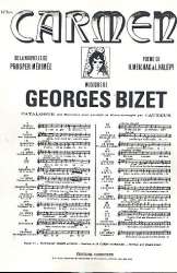 Habanera (Carmen) G-Dur Ges-M Klavier - Georges Bizet