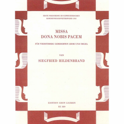 Missa dona nobis pacem - Siegfried Hildebrandt