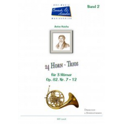 24 Trios für Horn in F, Op. 82, Band 2 Nr. 7-12 - Joseph Reicha