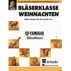 Bläserklasse Weihnachten - 10 Bassklarinette/Tenorhorn B - Diverse / Arr. Jan de Haan
