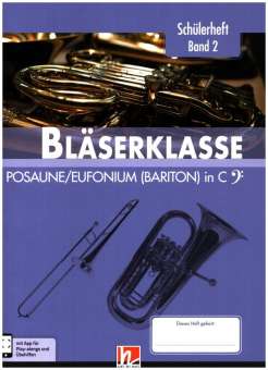 Posaune Euphonium Band 2 Bassschlüssel Bariton 