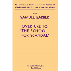 Overture to The School for Scandal, Op. 5 - Samuel Barber