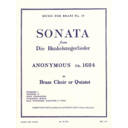 Sonata (Bänkelsängerlieder) - Anonymus / Arr. Robert King