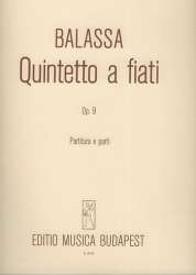 Quintetto a fiati op. 9 / Bläserquintett - Sandor Balassa