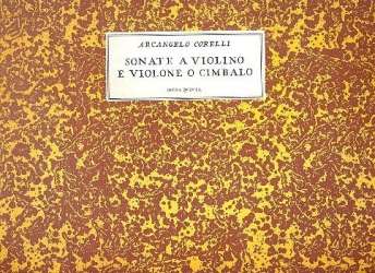 Sonate op.5 a violino e violone o cimbalo - Arcangelo Corelli / Arr. Marcello Castellani