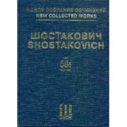 New collected Works Series  vol.58b - Dmitri Shostakovitch / Schostakowitsch