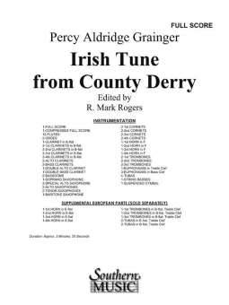 Score: Irish Tune From County Derry
