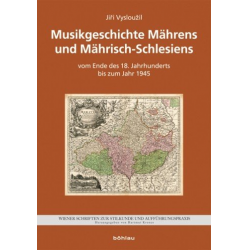 Musikgeschichte Mährens und Mährisch-Schlesiens vom Ende des - Jiri Vyslouzil