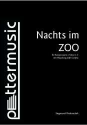 Nachts im Zoo - Ausgabe in C Bassschlüssel 8va basso - Siegmund Andraschek
