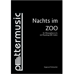Nachts im Zoo - Ausgabe in Eb Violinschlüssel - Siegmund Andraschek