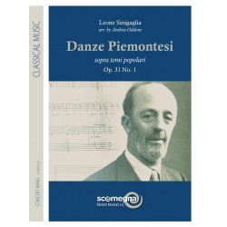 DANZE PIEMONTESI (Study score) - Leone Sinigaglia / Arr. Andrea Oddone