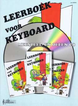 Meespeel- en begeleidings-CD bij Leerboek voor Keyboard