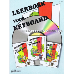 Meespeel- en begeleidings-CD bij Leerboek voor Keyboard - Joop van Houten