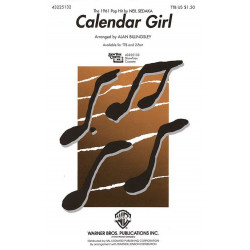 Calendar Girl - Howard Greenfield & Neil Sedaka / Arr. Alan Billingsley