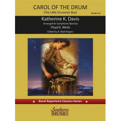 Carol of the Drum - Katherine D. Davis / Arr. Floyd E. Werle